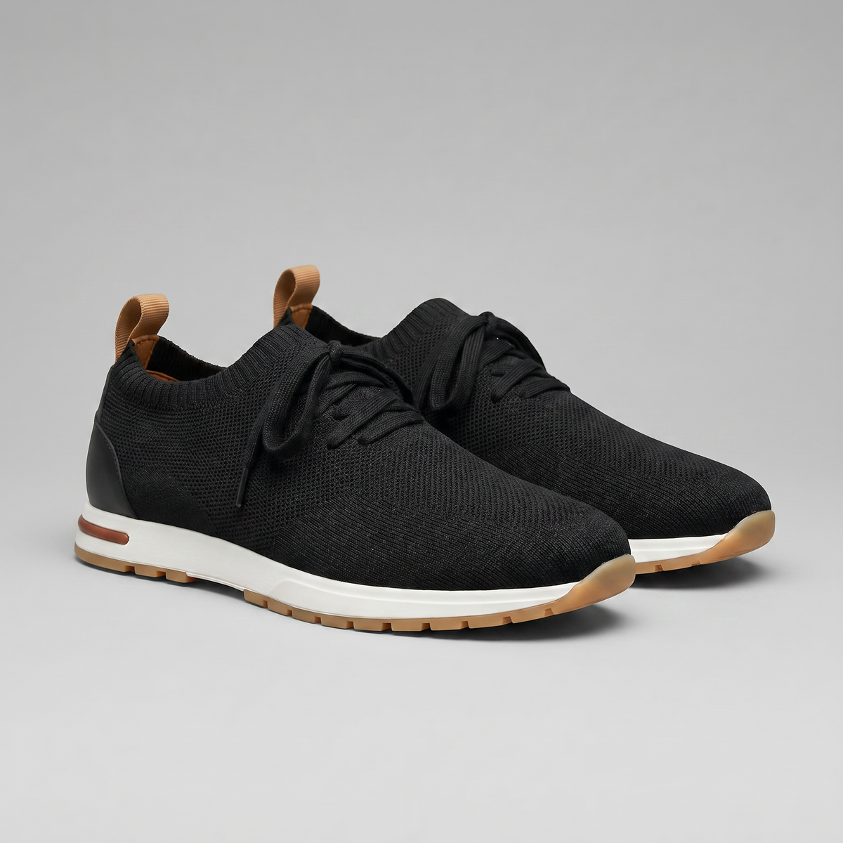 Men's Knitted Upper Trainers