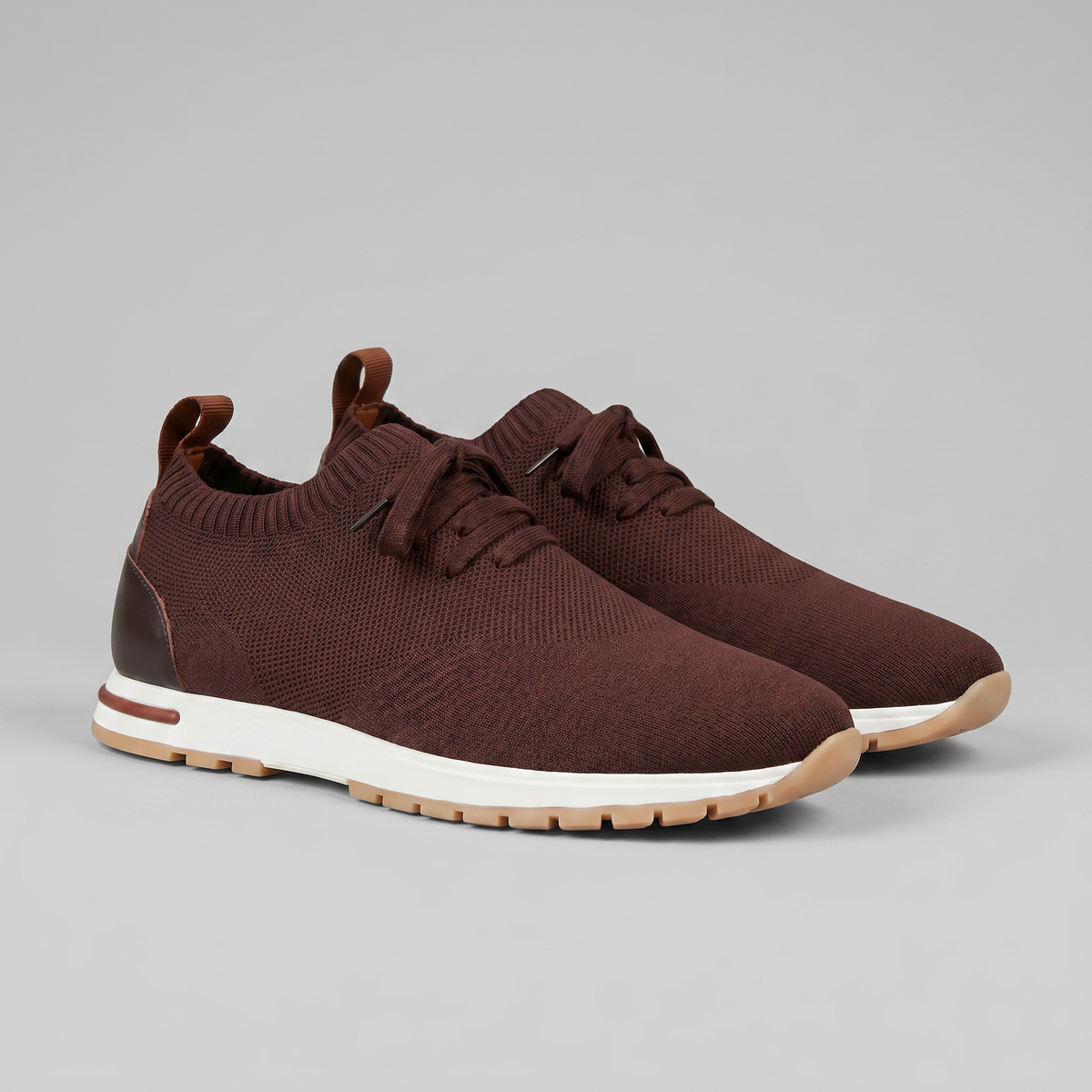Men's Knitted Upper Trainers