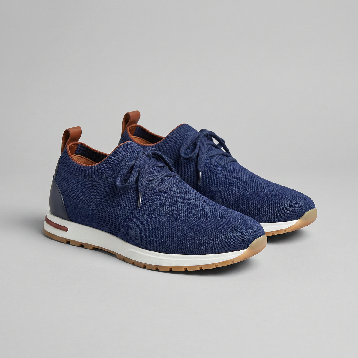 Men's Knitted Upper Trainers