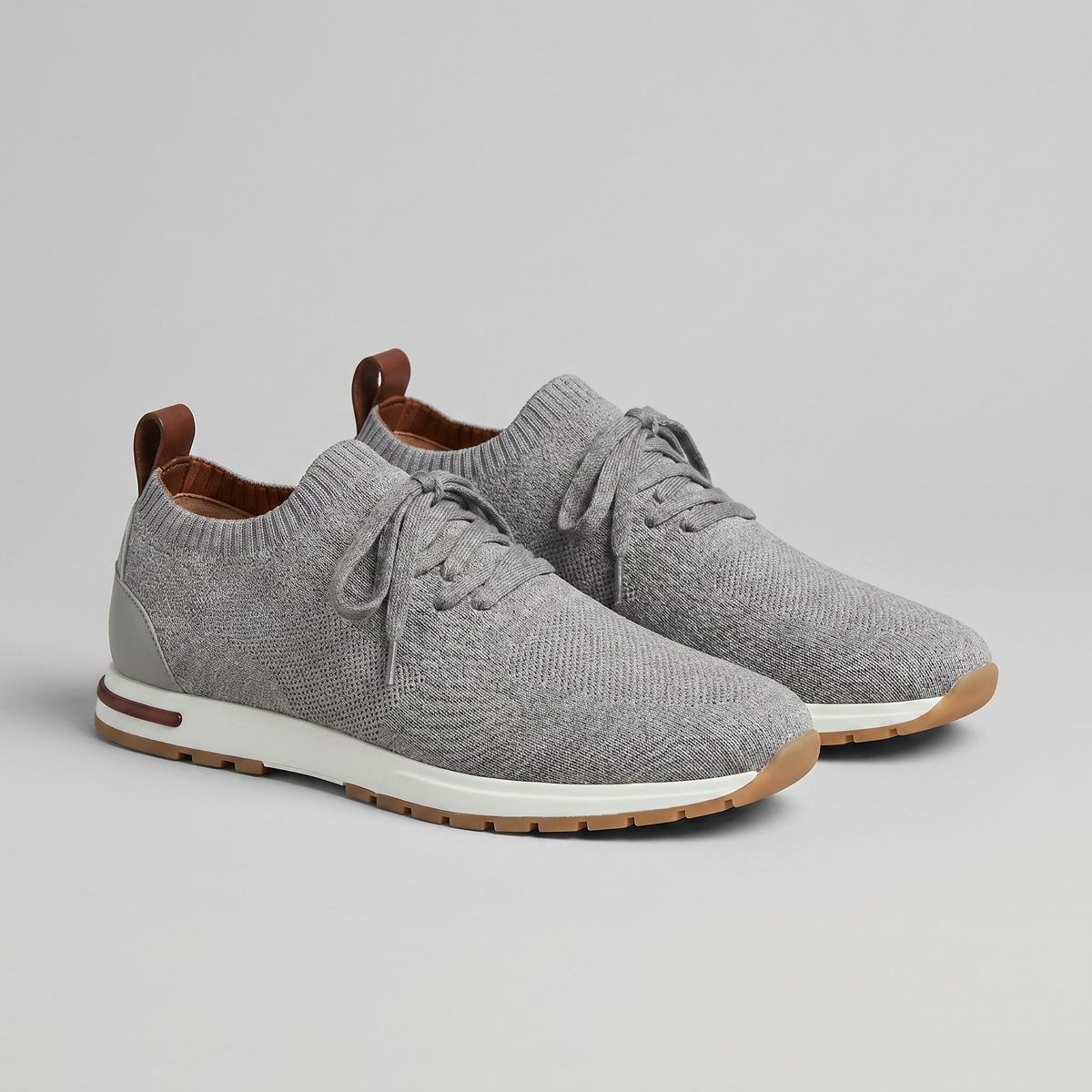 Men's Knitted Upper Trainers