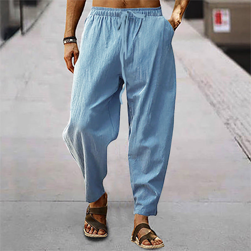 Men's Tapered Summer Trousers