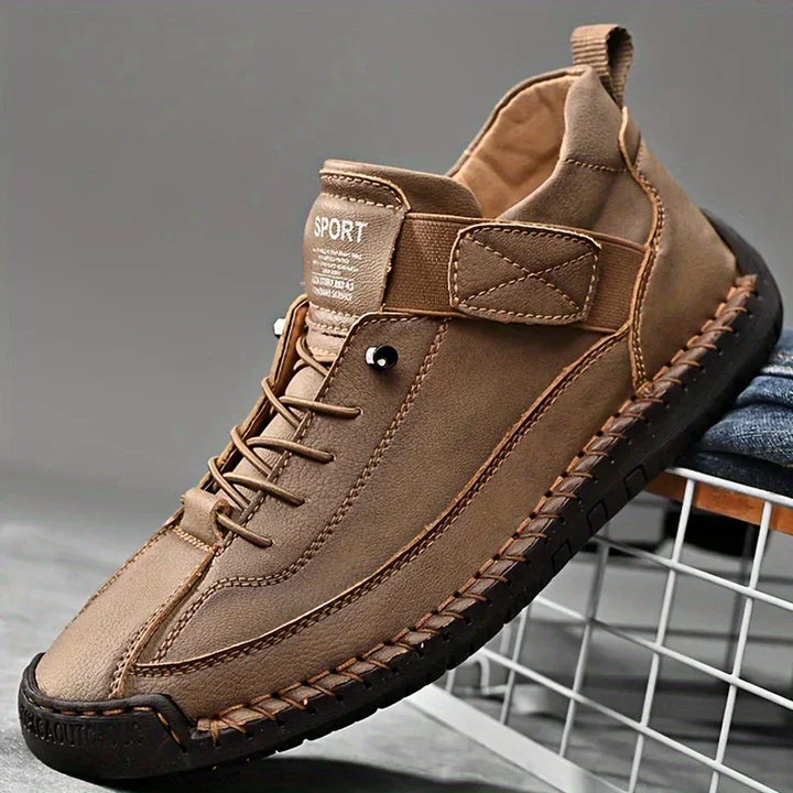 Women's Orthopedic Leather Trainers