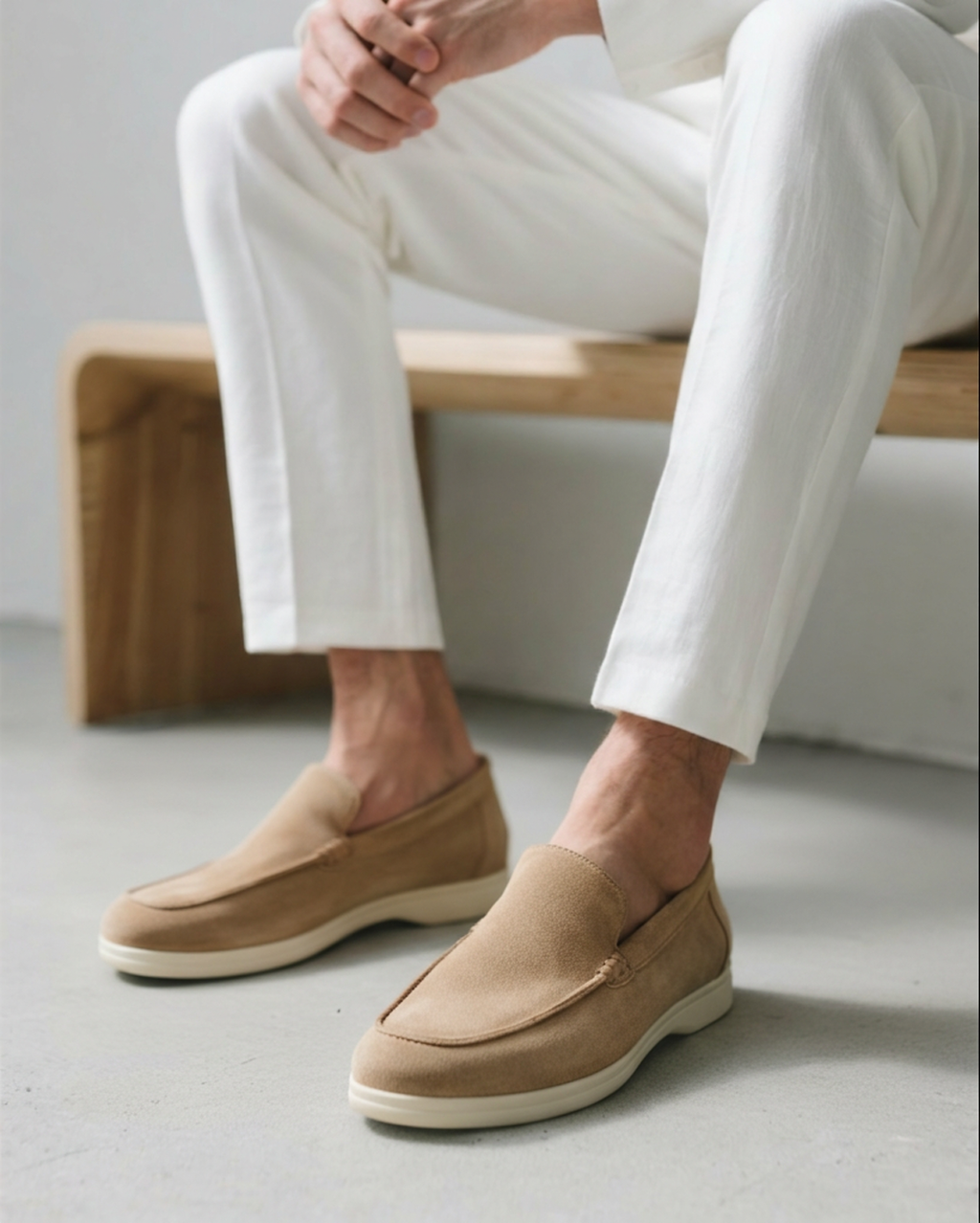 Men's Casual Comfort Suede Loafers