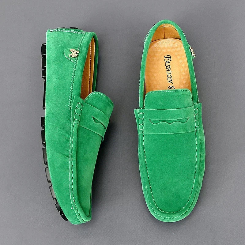 Men's Flexible Sole Penny Loafers