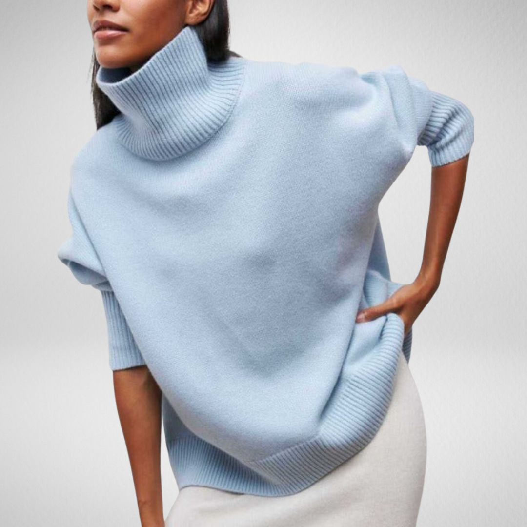 Women's Relaxed Roll Neck Jumper