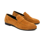 Men's Smart Suede Penny Loafers
