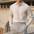 Men's Textured Knit Jumper