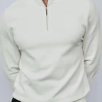 Men's High Neck Half Zip Jumper