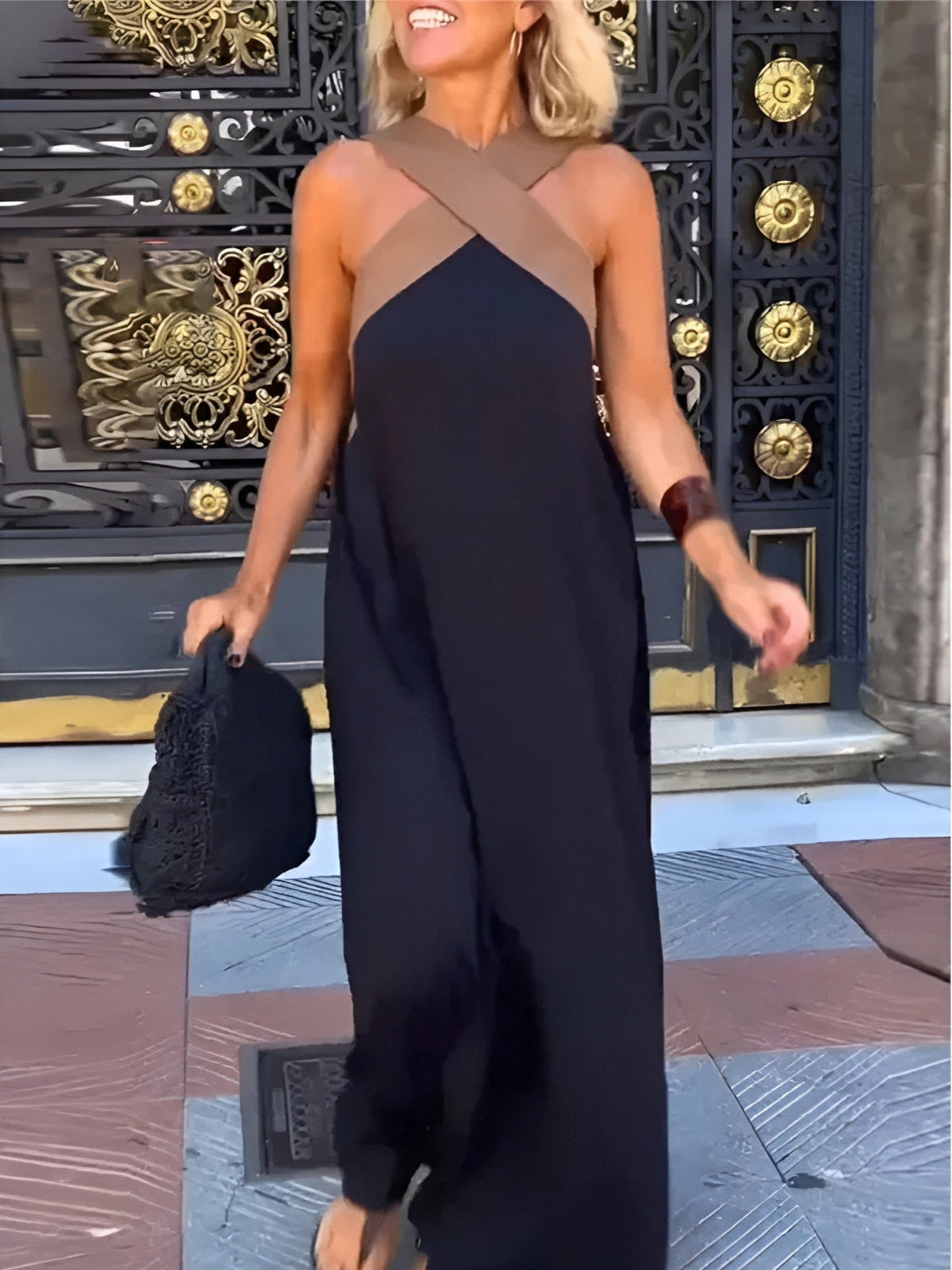 Women's Maxi Halter Dress