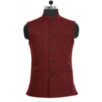 Men's Stand Collar Waistcoat