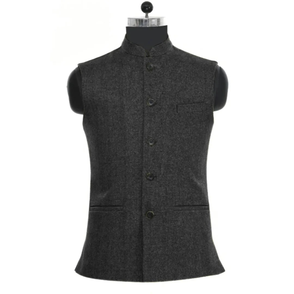 Men's Stand Collar Waistcoat