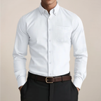 Men's Slim Fit Button-Down Shirt