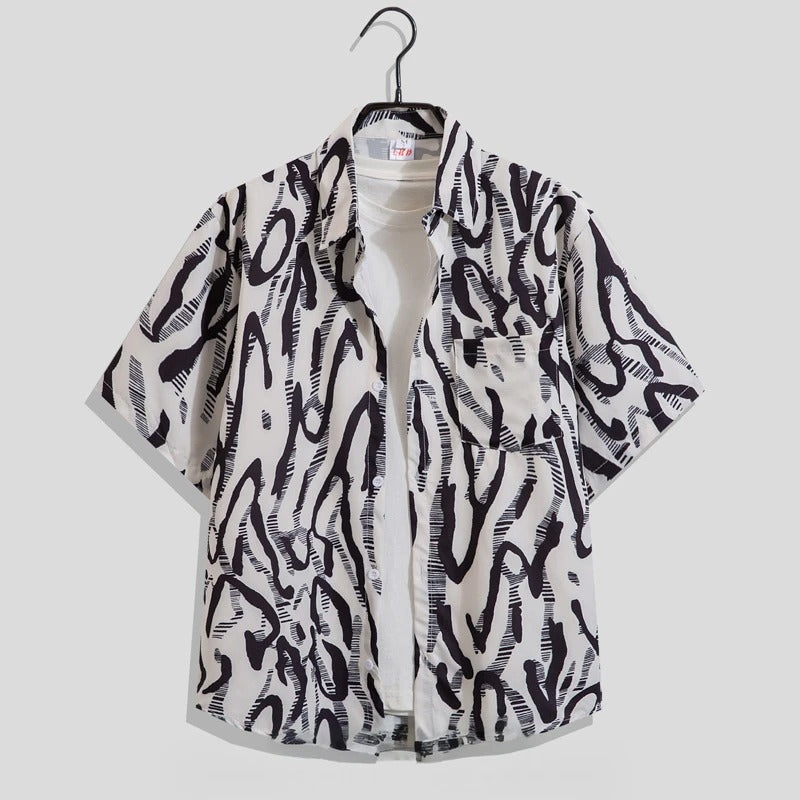 Men's Printed Summer Shirt