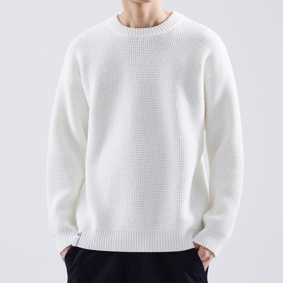 Men's Easy Fit Crew Neck Jumper