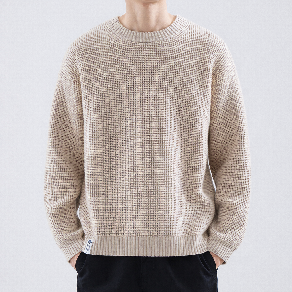 Men's Easy Fit Crew Neck Jumper