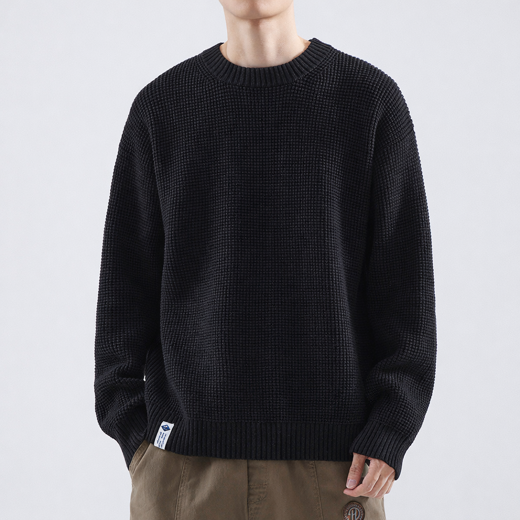 Men's Easy Fit Crew Neck Jumper