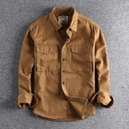 Men's Double Pocket Utility Overshirt