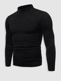 Men's Slim Fit Roll Neck Jumper