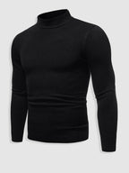 Men's Slim Fit Roll Neck Jumper