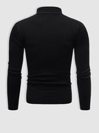 Men's Slim Fit Roll Neck Jumper