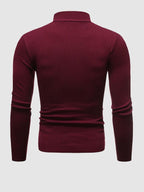 Men's Slim Fit Roll Neck Jumper