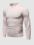 Men's Slim Fit Roll Neck Jumper