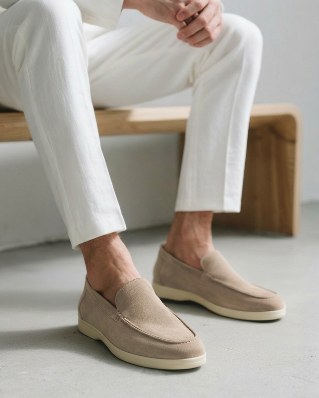 Men's Casual Comfort Suede Loafers