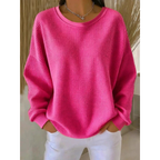 Women's Textured Dropped-Shoulder Jumper
