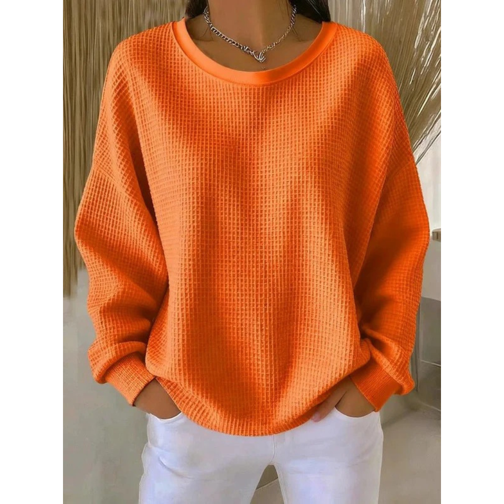 Women's Textured Dropped-Shoulder Jumper