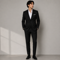 Men's Tailored Two-Piece Business Suit