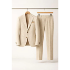 Men's Tailored Two-Piece Business Suit