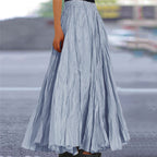 Women's Pleated Maxi Skirt