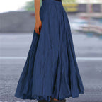 Women's Pleated Maxi Skirt