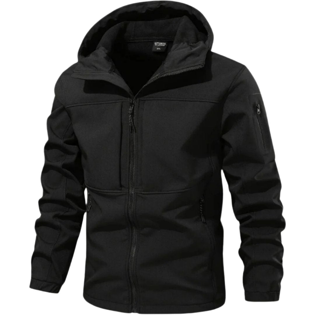 Men's Water-Repellent Hooded Jacket