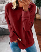 Women's Crew Neck Relaxed Sweatshirt
