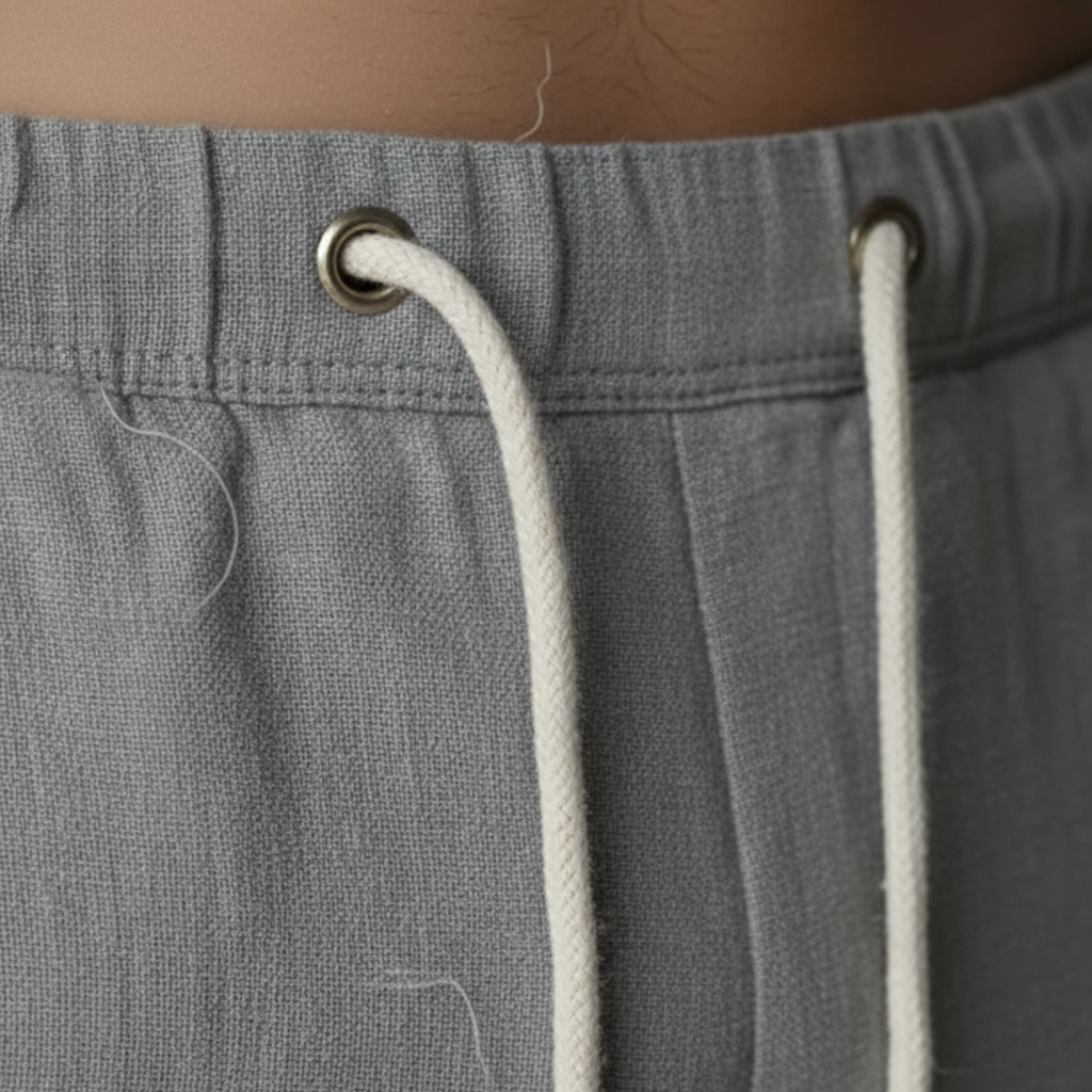 Men's Wide Leg Pull-On Trousers