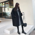 Women's Relaxed Wool Blend Overcoat