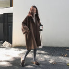 Women's Relaxed Wool Blend Overcoat