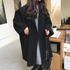 Women's Relaxed Wool Blend Overcoat
