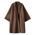 Women's Relaxed Wool Blend Overcoat
