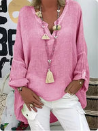 Women's Relaxed Plus-Size Blouse