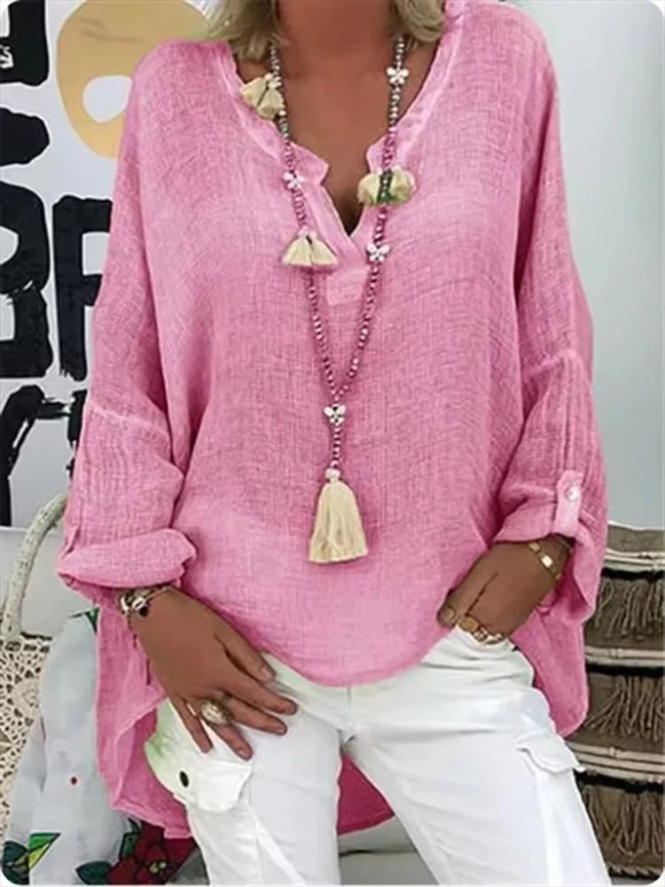 Women's Relaxed Plus-Size Blouse