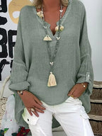 Women's Relaxed Plus-Size Blouse