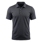 Men's Stretch Textured Polo Shirt