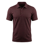 Men's Stretch Textured Polo Shirt