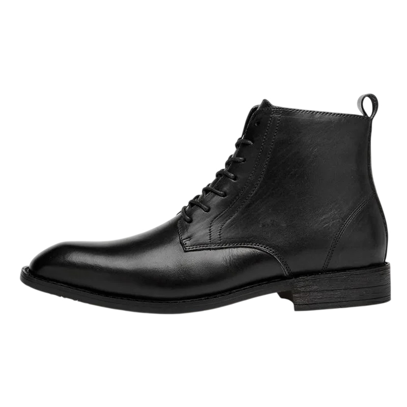 Men's Vintage Leather Lace Up Boots