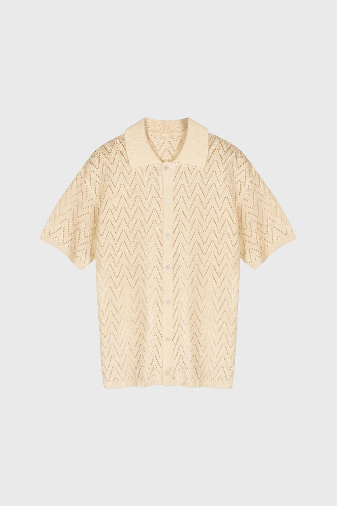 Men's Printed Knit Polo
