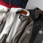Men's Fleece High Collar Jacket