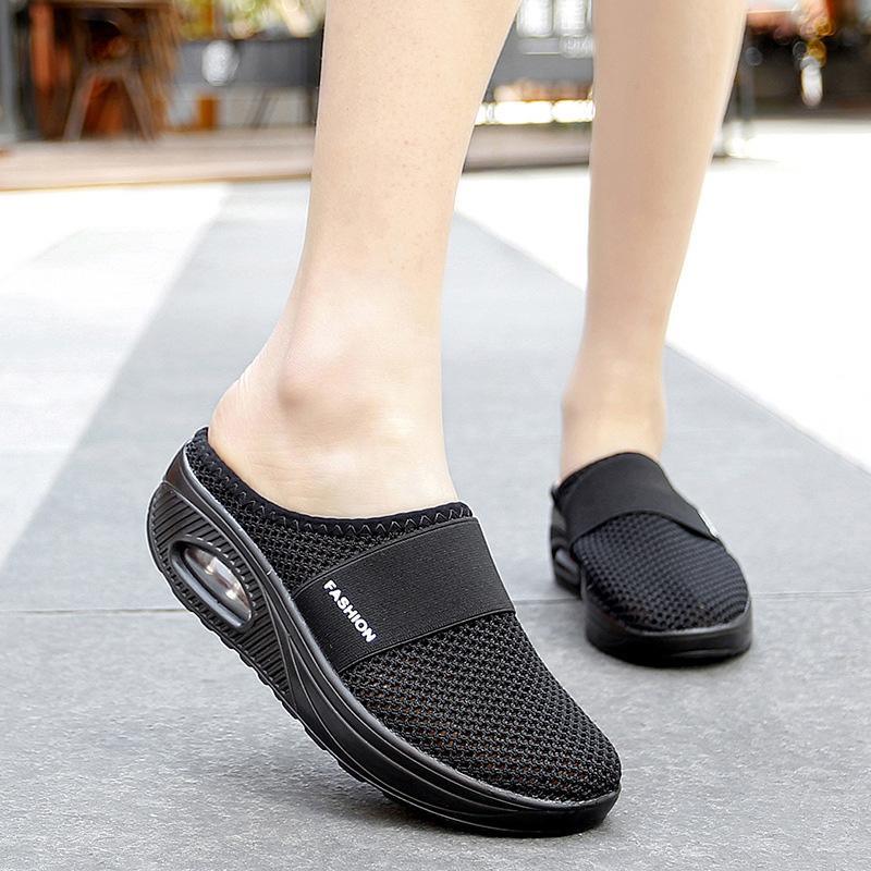 Women's Backless Slip-On Trainer Mule