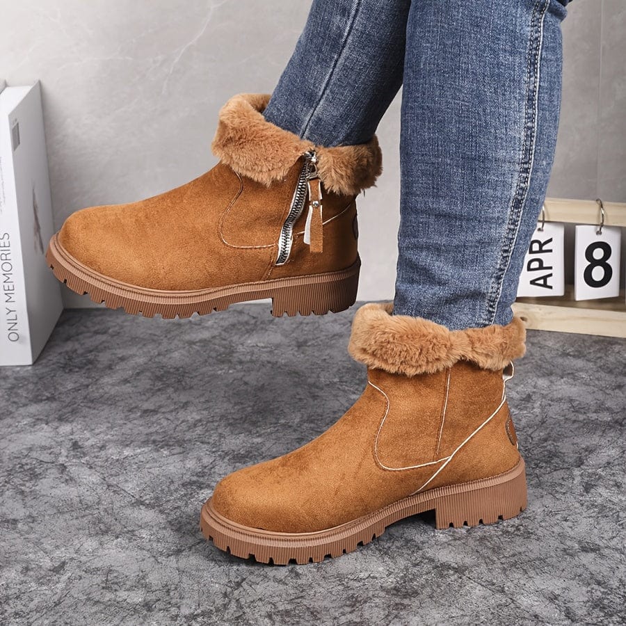 Women's Fur-Lined Ankle Boots